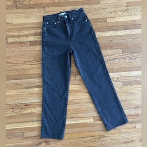 Madewell Curvy Perfect Vintage Straight in Lunar Wash